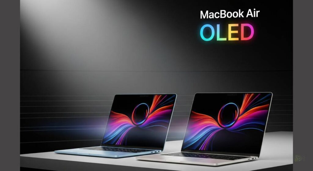 MacBook Air M5, Apple Silicon, OLED, GPU, storage, 2026 release, Apple rumors, unified memory, laptop, MacBook Pro